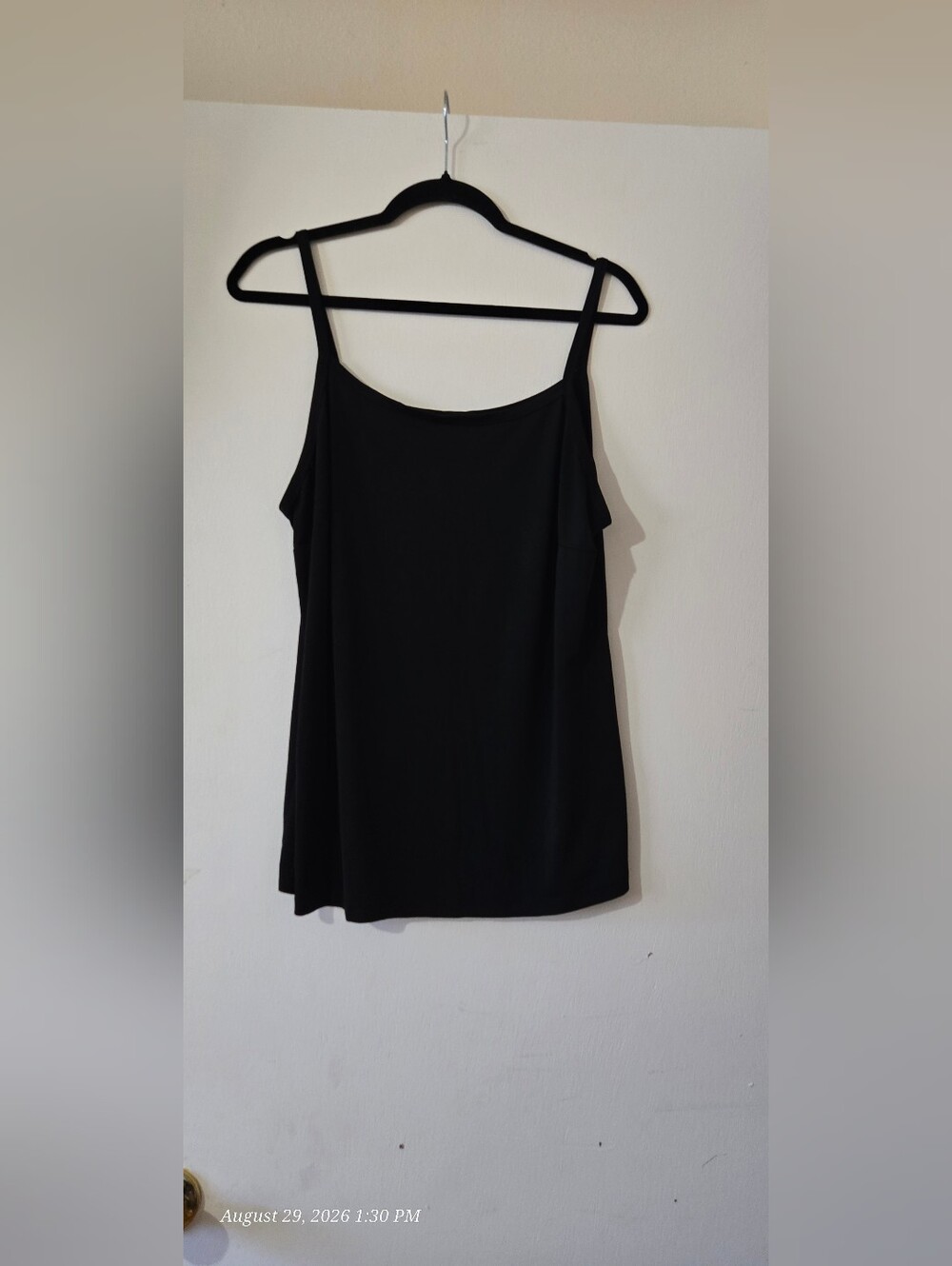 LuLaRoe Black Spaghetti Strap Camisole